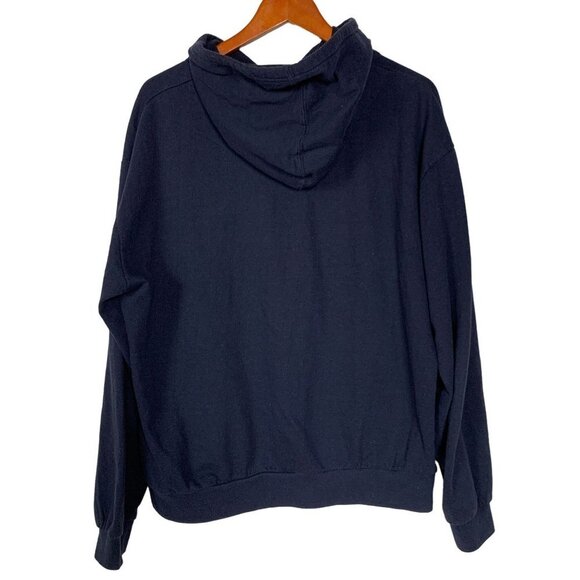 Realtree Camo Logo Navy Hoodie Men’s Size Large - Picture 2 of 3